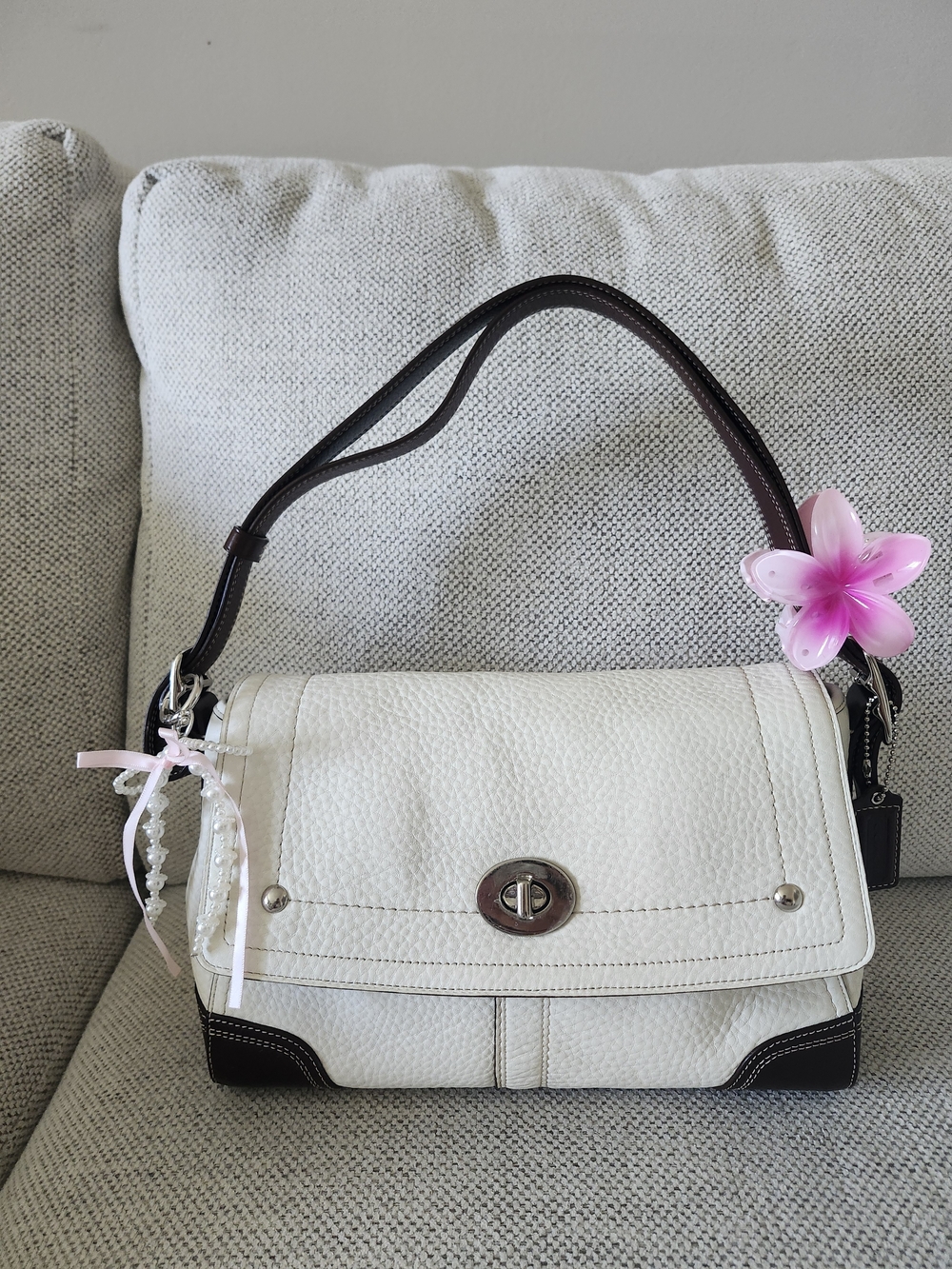 Coach Hamilton Flap Bag F13957